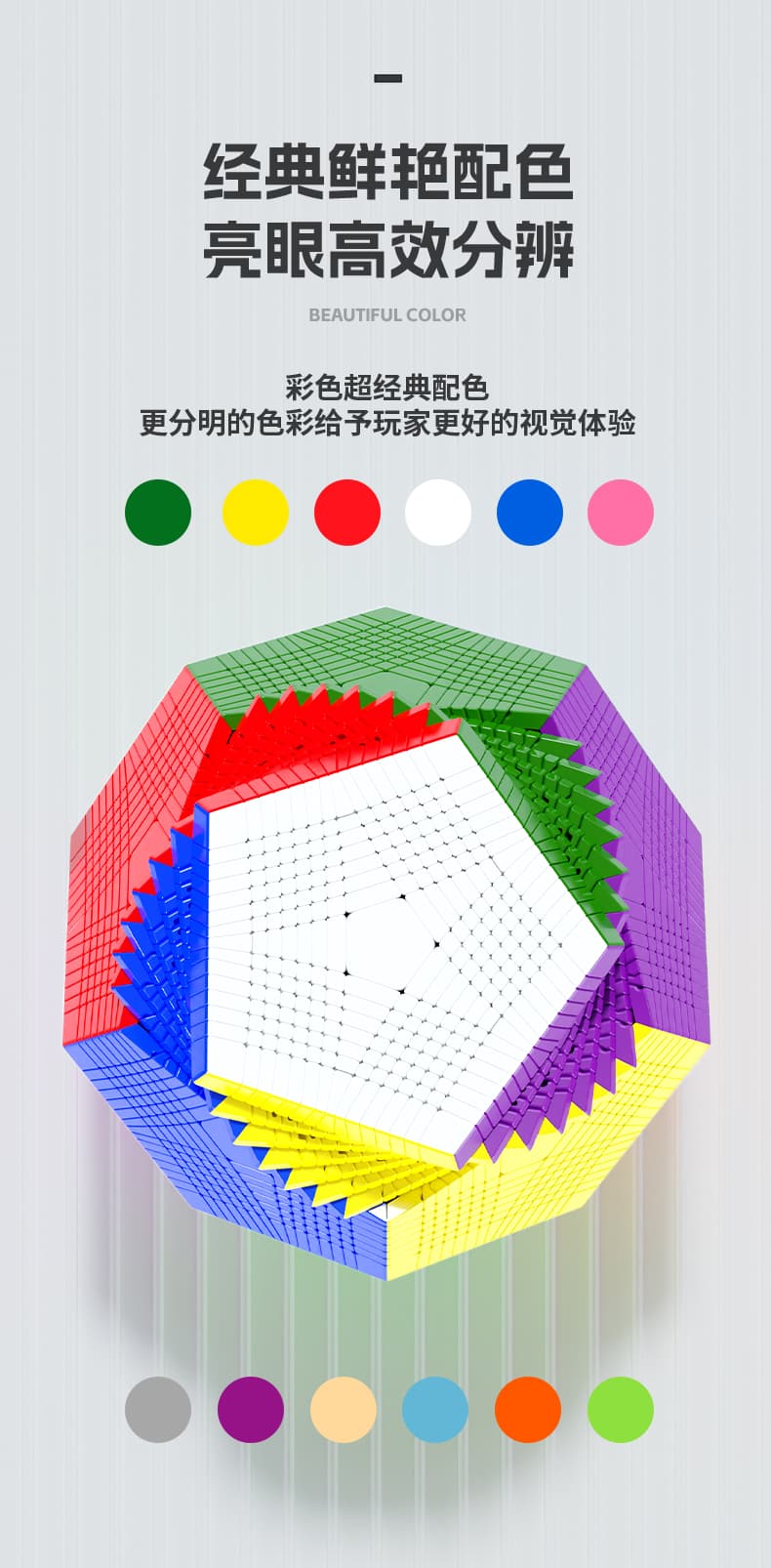 SengSo 15x15 Megaminx - Stickerless image 5