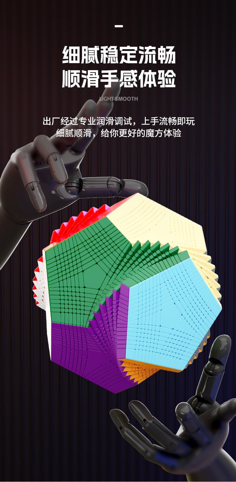 SengSo 15x15 Megaminx - Stickerless image 6