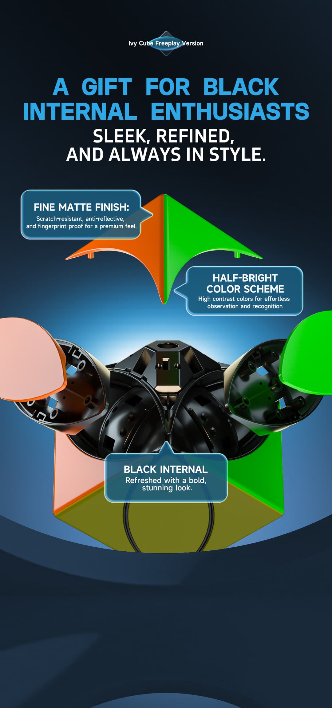 QiYi Tiled IVY Cube - Stickerless image 9