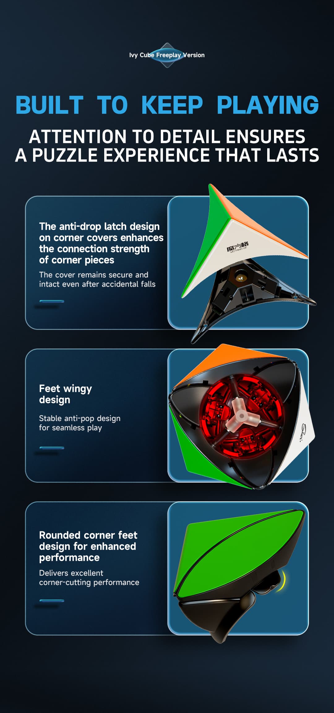 QiYi Tiled IVY Cube - Stickerless image 12