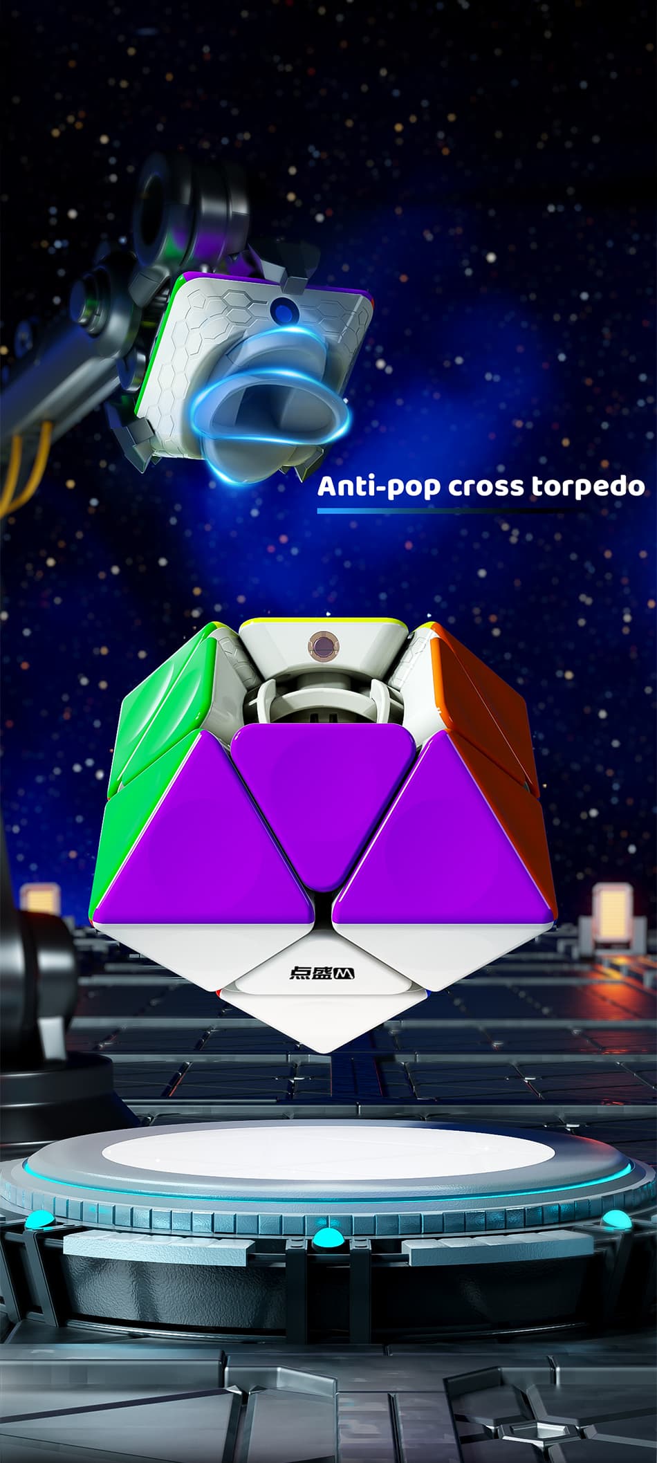 DianSheng Magnetic 2x2 FTO - Black Internal image 9