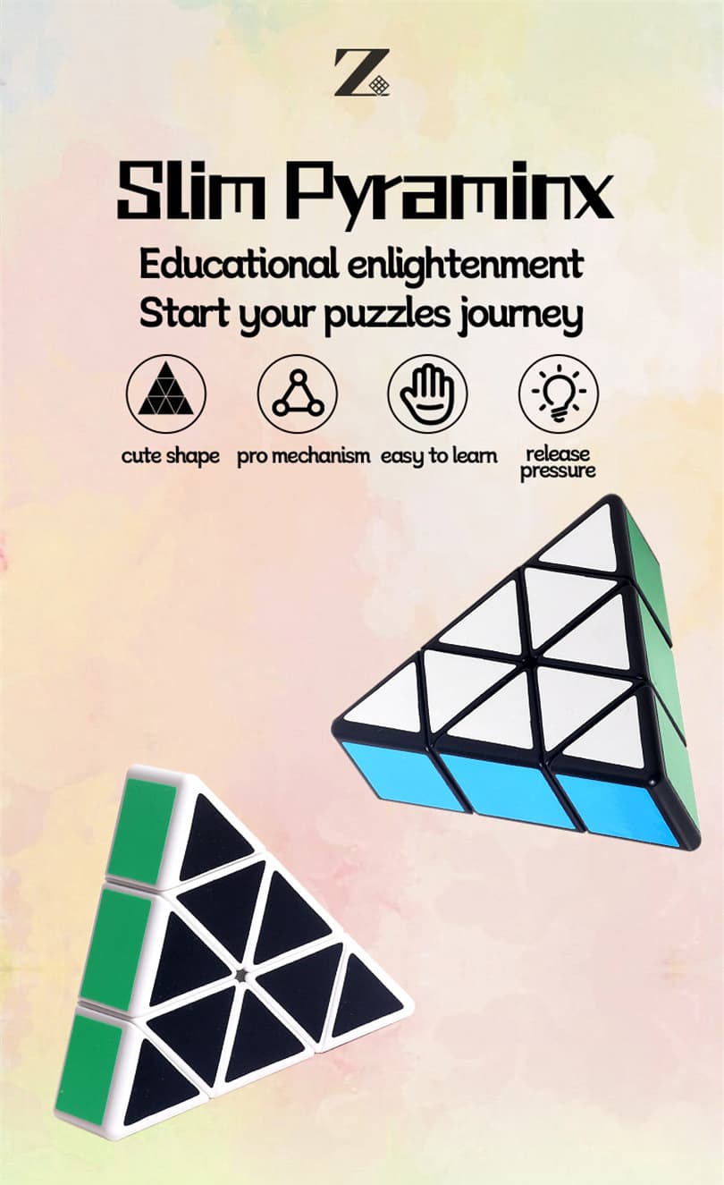 Slim Pyraminx - Black image 5