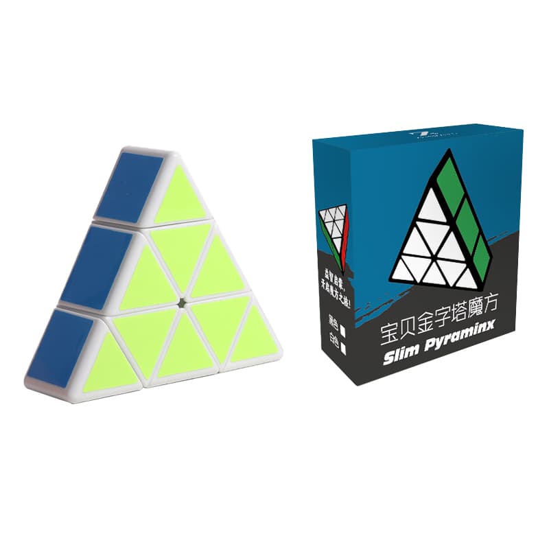 Slim Pyraminx - White image 3