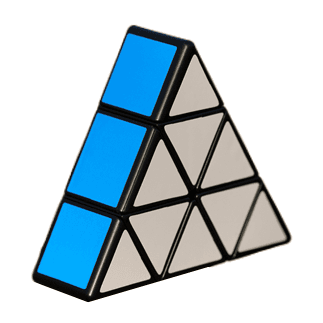 Slim Pyraminx - Black image 1