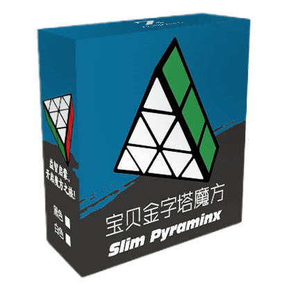 Slim Pyraminx - White image 2