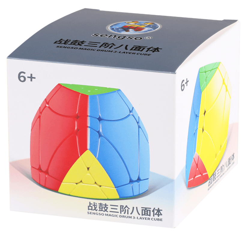 SengSo 3x3 War-Drums puzzle - Stickerless image 2