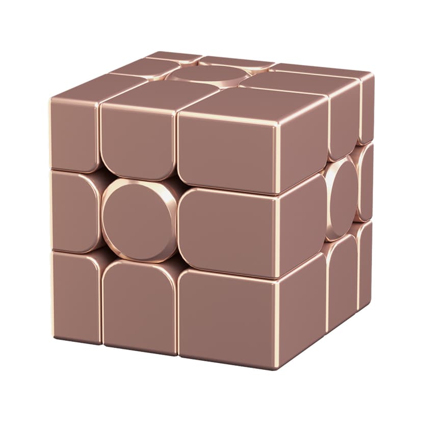 Cubing Classroom Mirror 3x3 V2 M Ball Core UV - Golden image 1