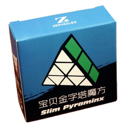 Slim Pyraminx (Limited Edition) - Blue image 2