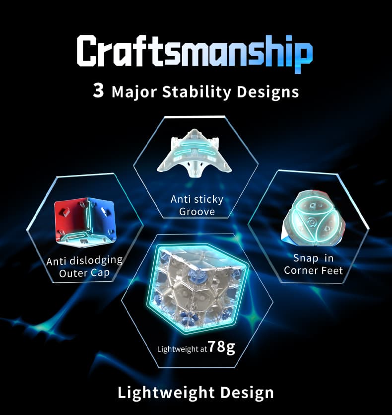 MoYu Magnetic Redi Cube Ball Core - Stickerless image 8