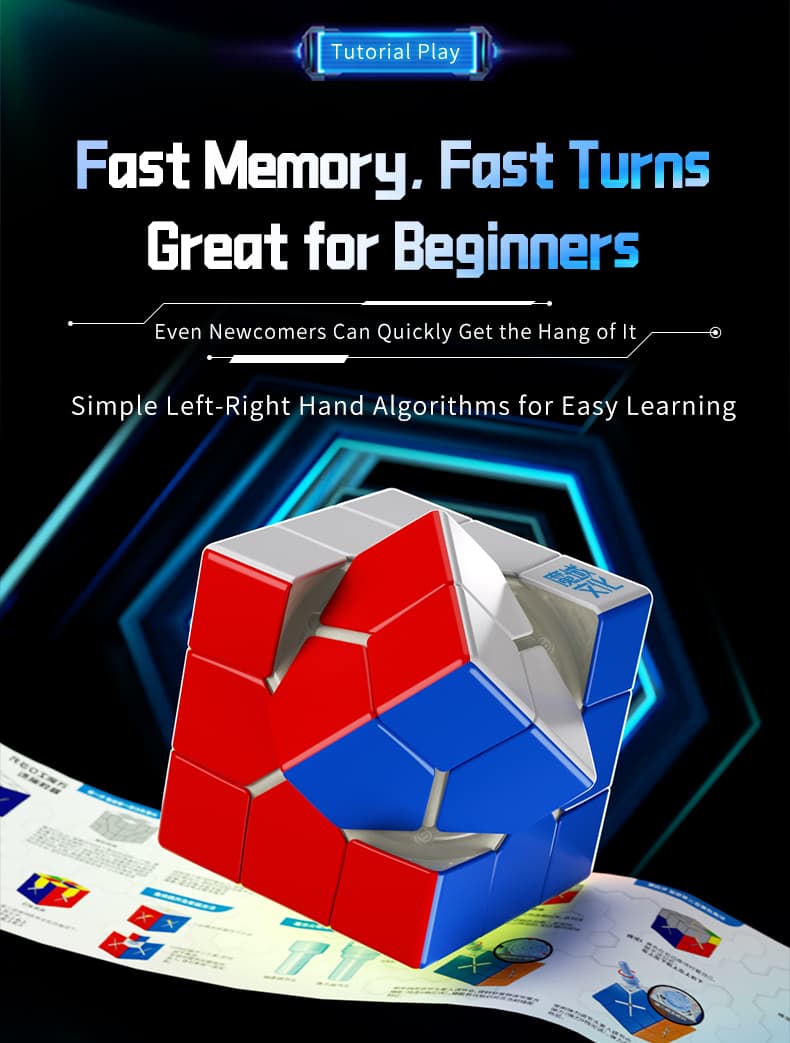 MoYu Magnetic Redi Cube Ball Core - Stickerless image 17