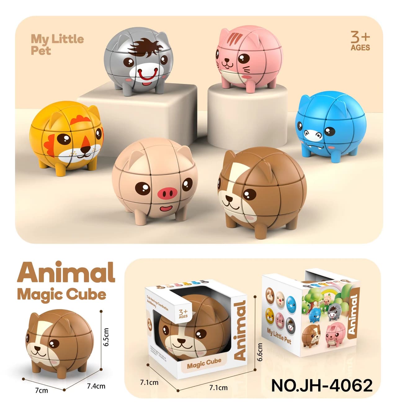 Animal Cube Donkey image 6