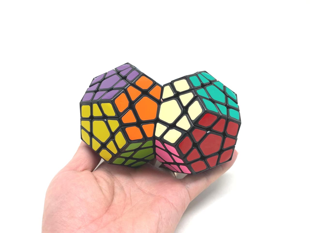 Double Megaminx Black Body (Mod) - Black image 4