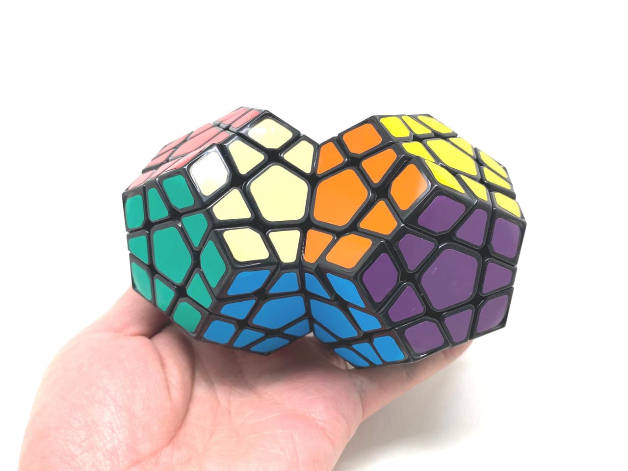 Double Megaminx Black Body (Mod) - Black image 5