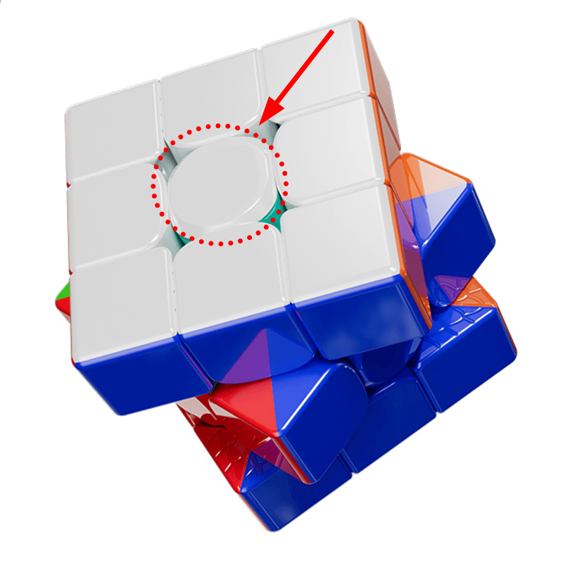 RS3M V5 UV Ball-Core Robot 3x3 - Center Cap image 2