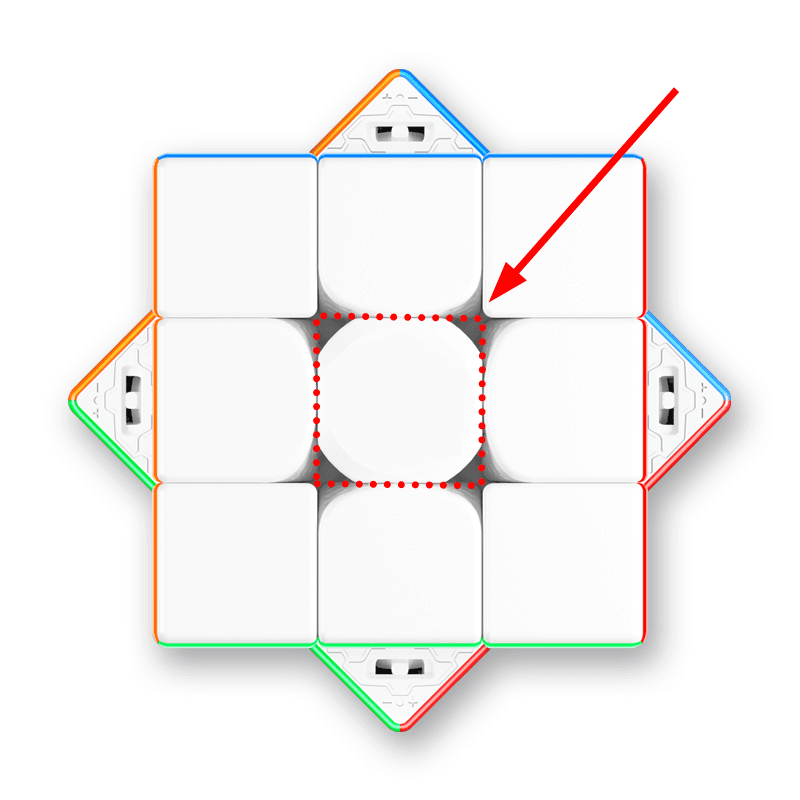 GAN12 Maglev UV 3x3 - Center Cap