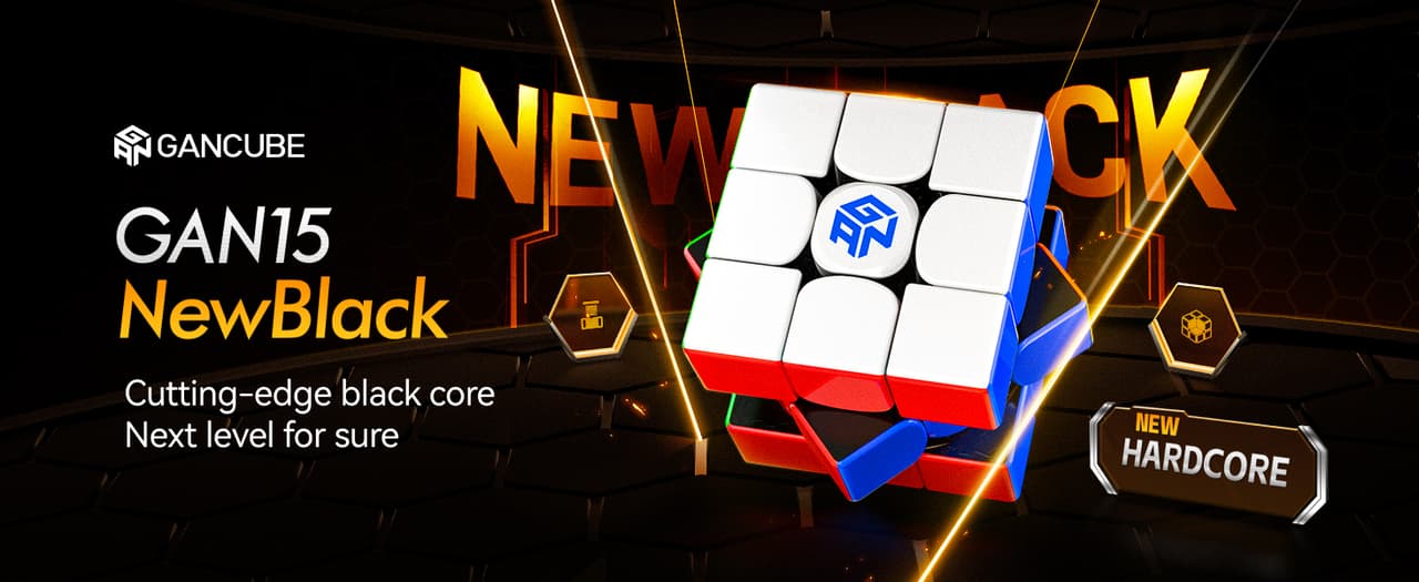 GAN 15 Maglev UV 3x3 - New Black image 7