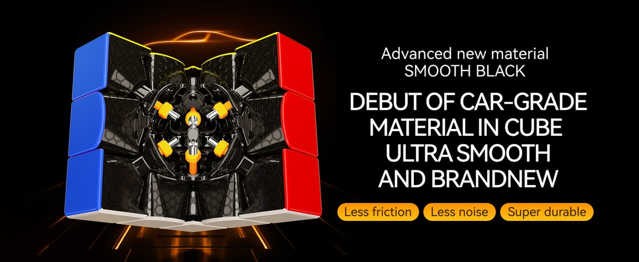 GAN 15 Maglev UV 3x3 - New Black image 9