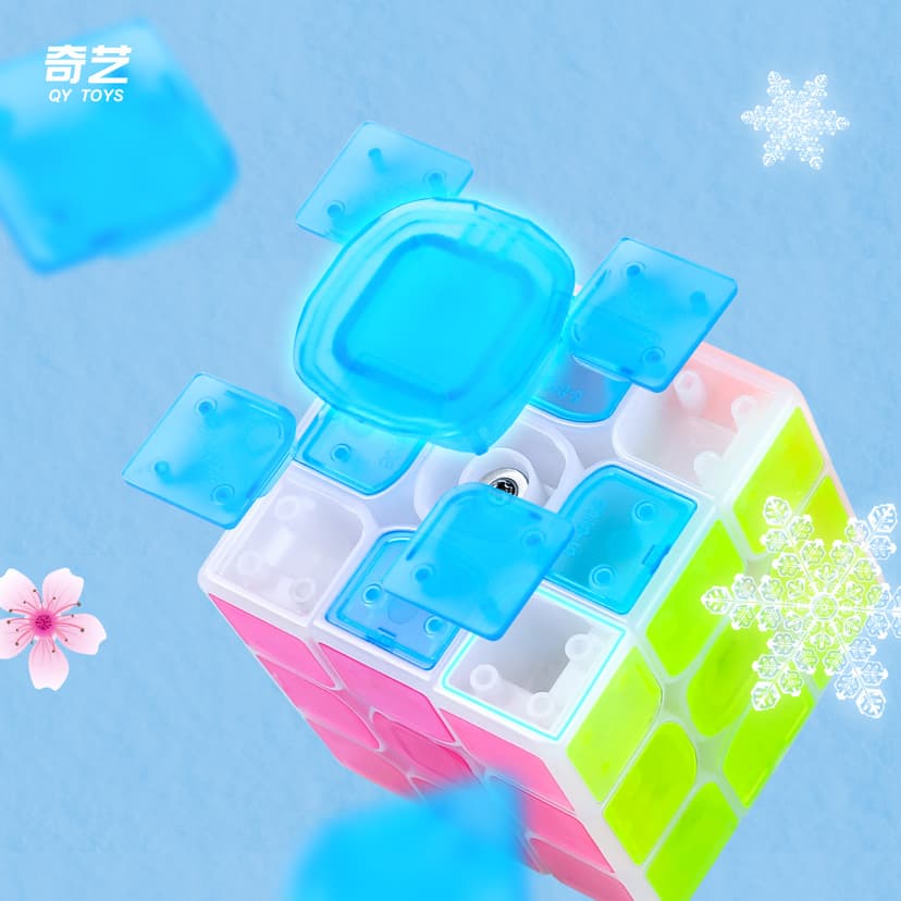 QiYi Ice Amber 3x3 - Transparent image 5