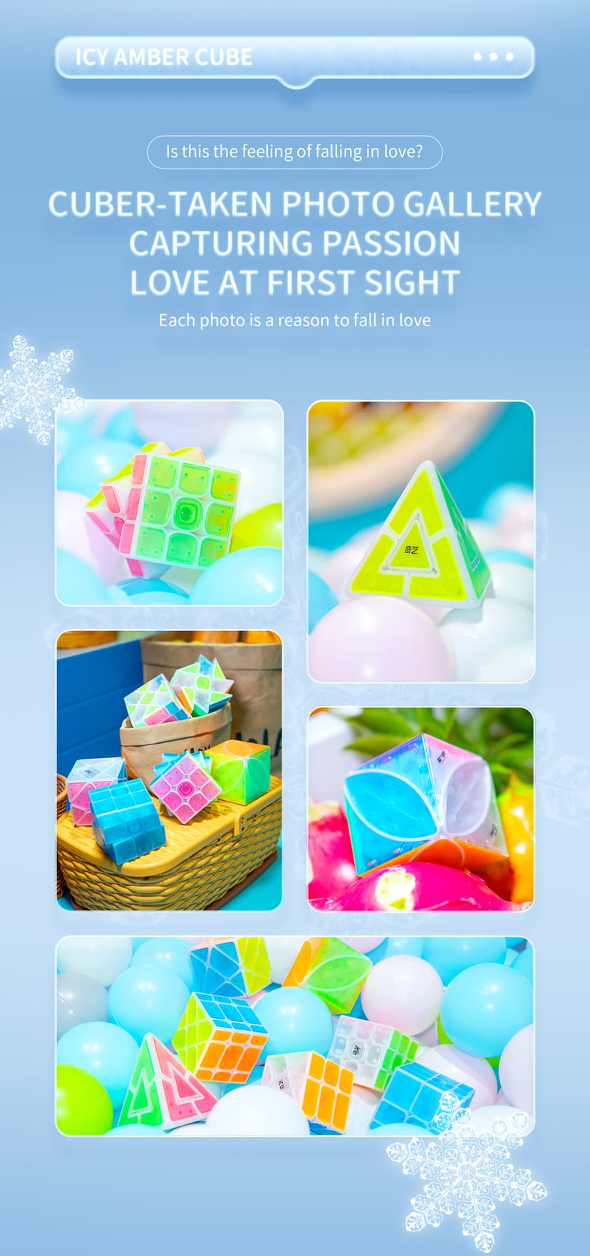QiYi Ice Amber 3x3 - Transparent image 10