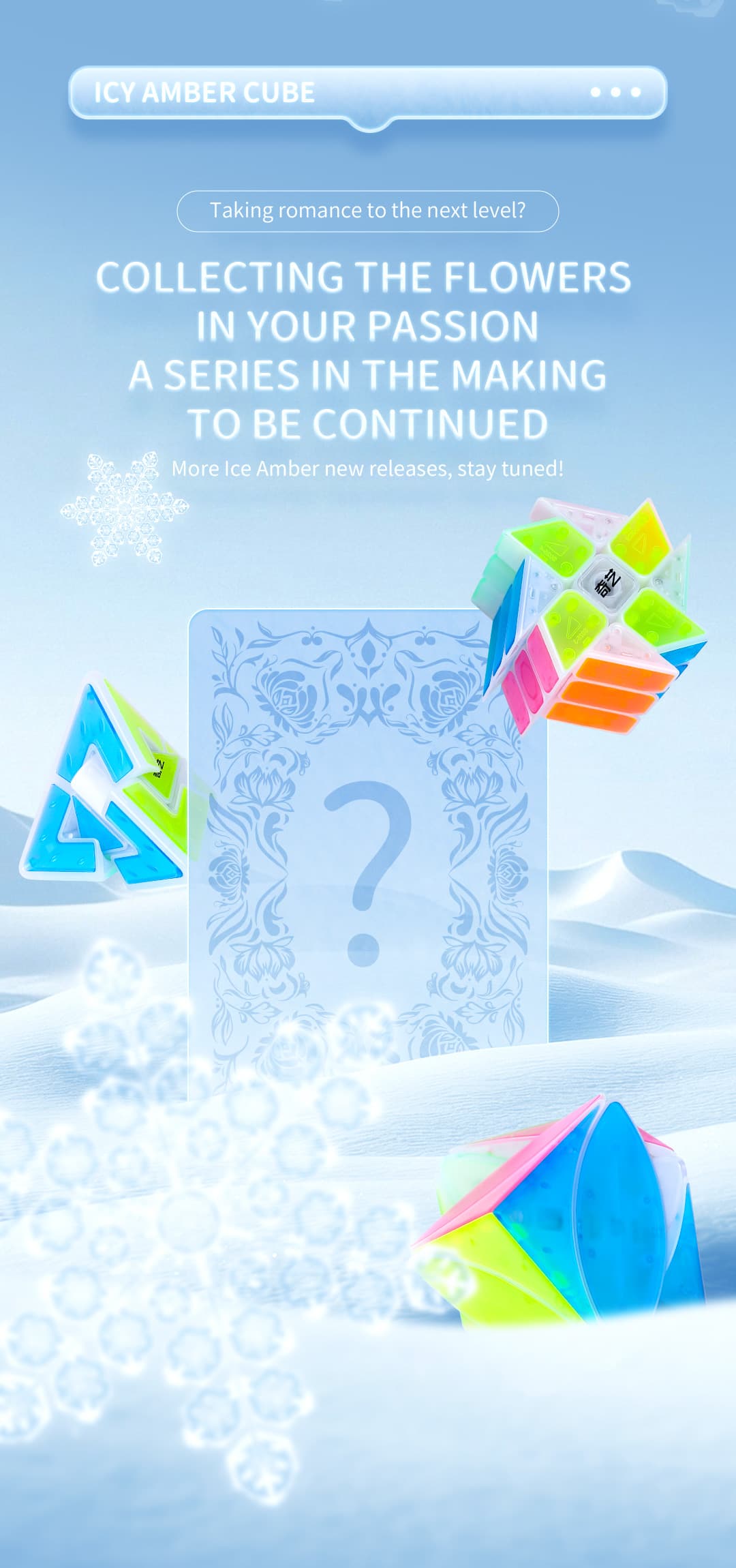 QiYi Ice Amber 3x3 - Transparent image 12