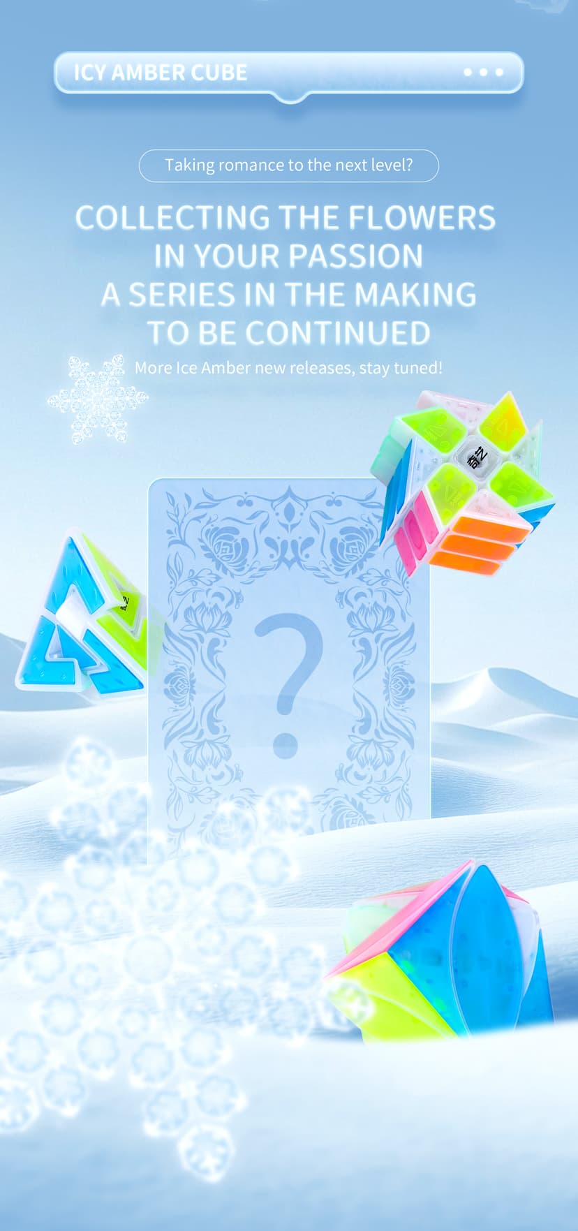 QiYi Ice Amber 3x3 - Transparent image 12