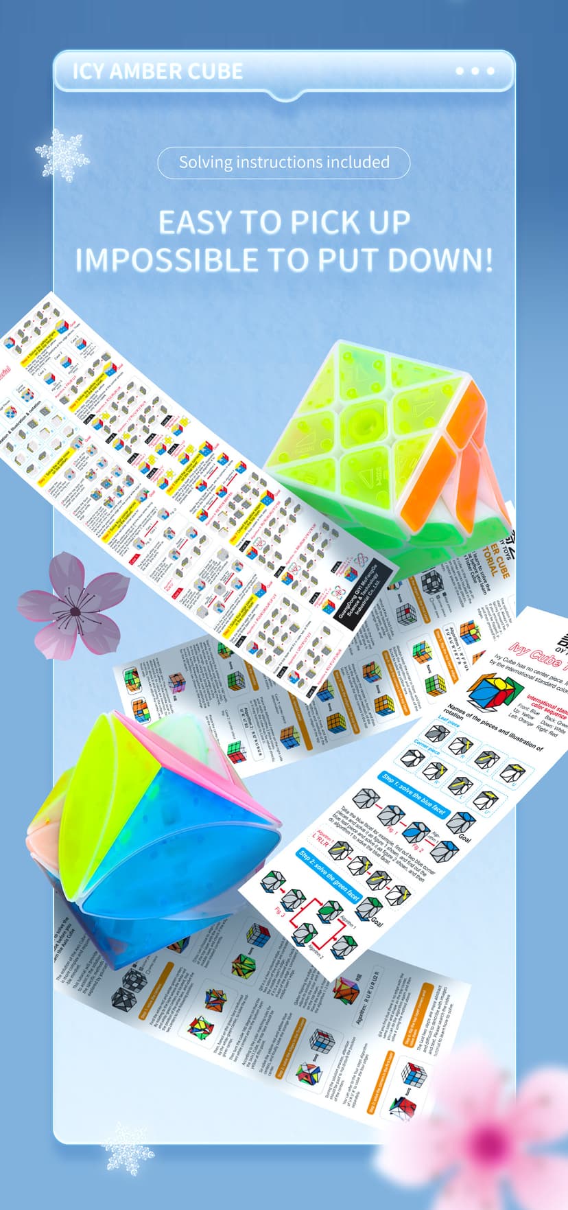 QiYi Ice Amber 3x3 - Transparent image 17