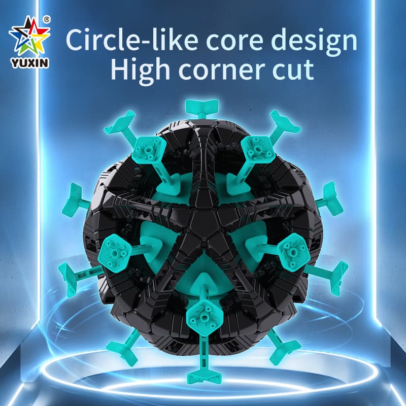 YuXin Huanglong 8x8 Kilominx - Stickerless image 7