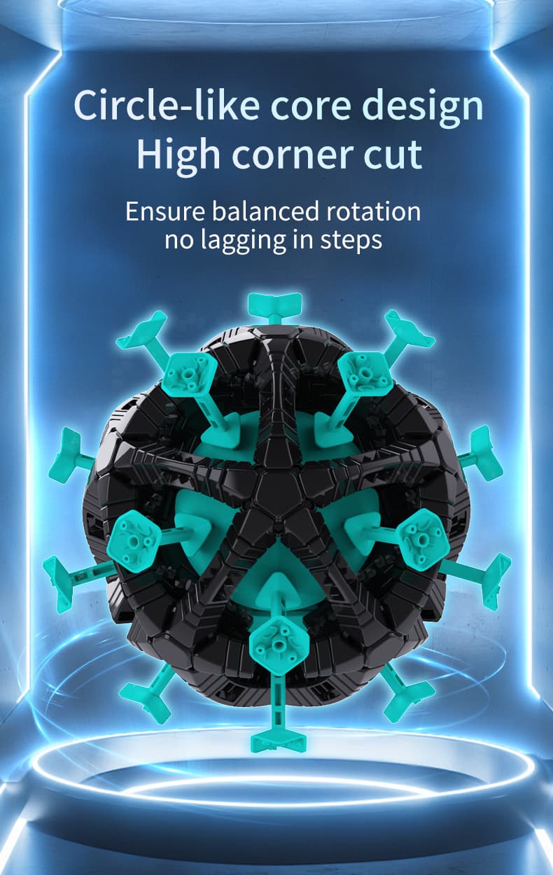 YuXin Huanglong 8x8 Kilominx - Stickerless image 13