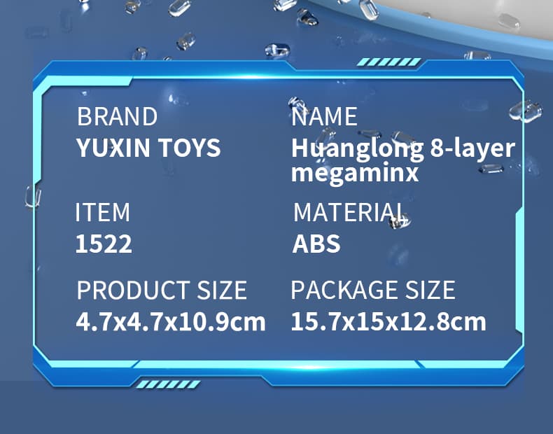 YuXin Huanglong 8x8 Kilominx - Stickerless image 18