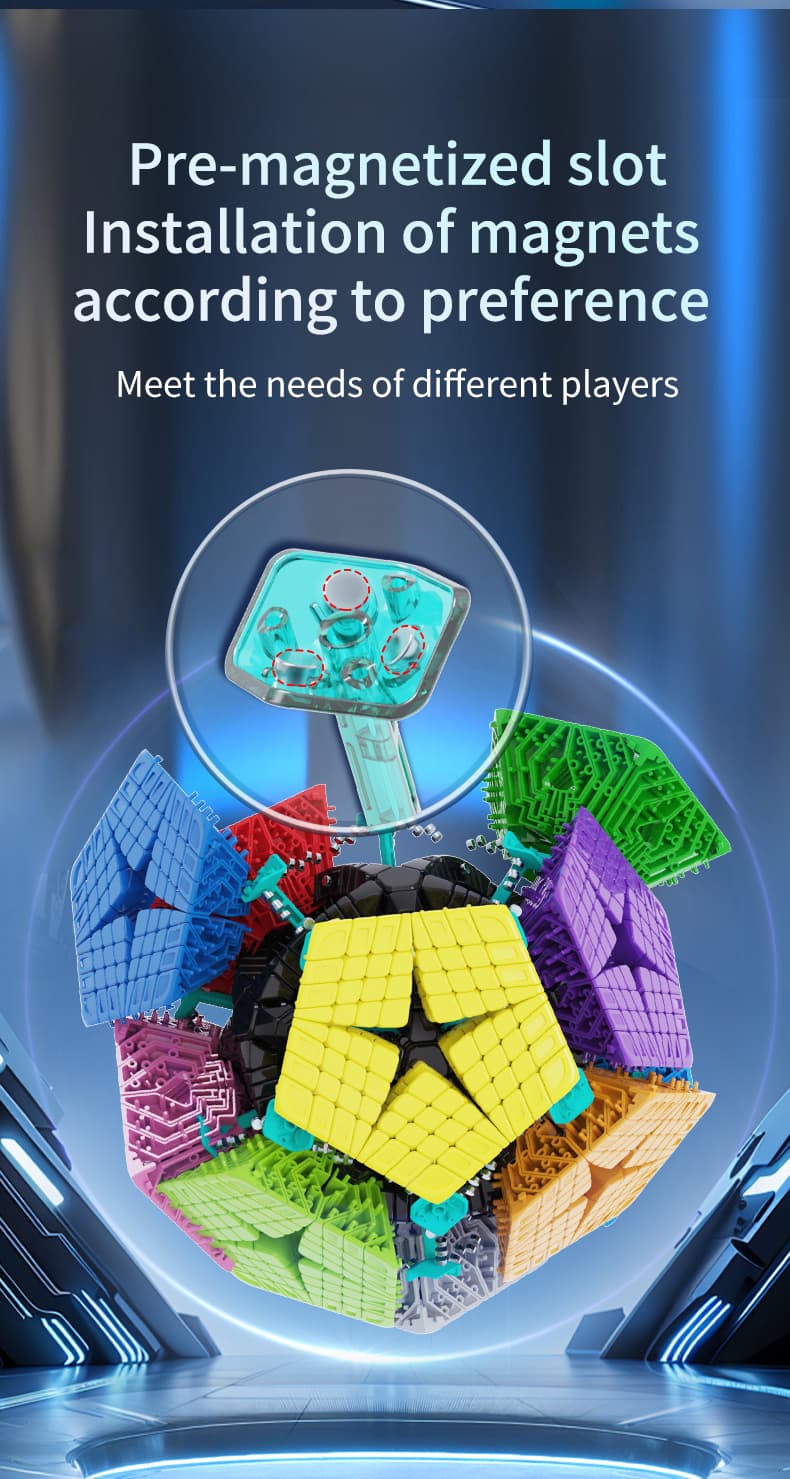 YuXin Huanglong 8x8 Kilominx - Stickerless image 23