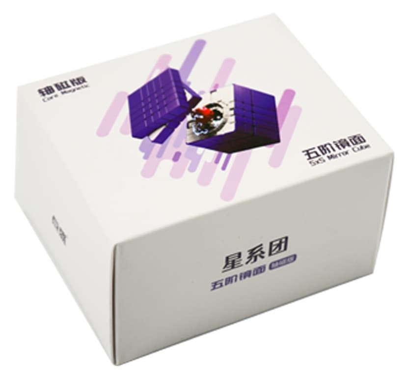 DianSheng Galaxy 5x5 Magnetic Mirror Cube - Purple image 2