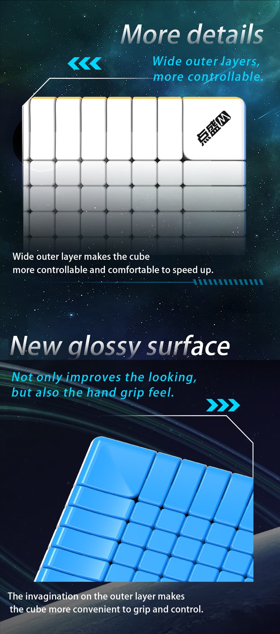 DianSheng Galaxy 14x14 Magnetic - Primary Internal image 14