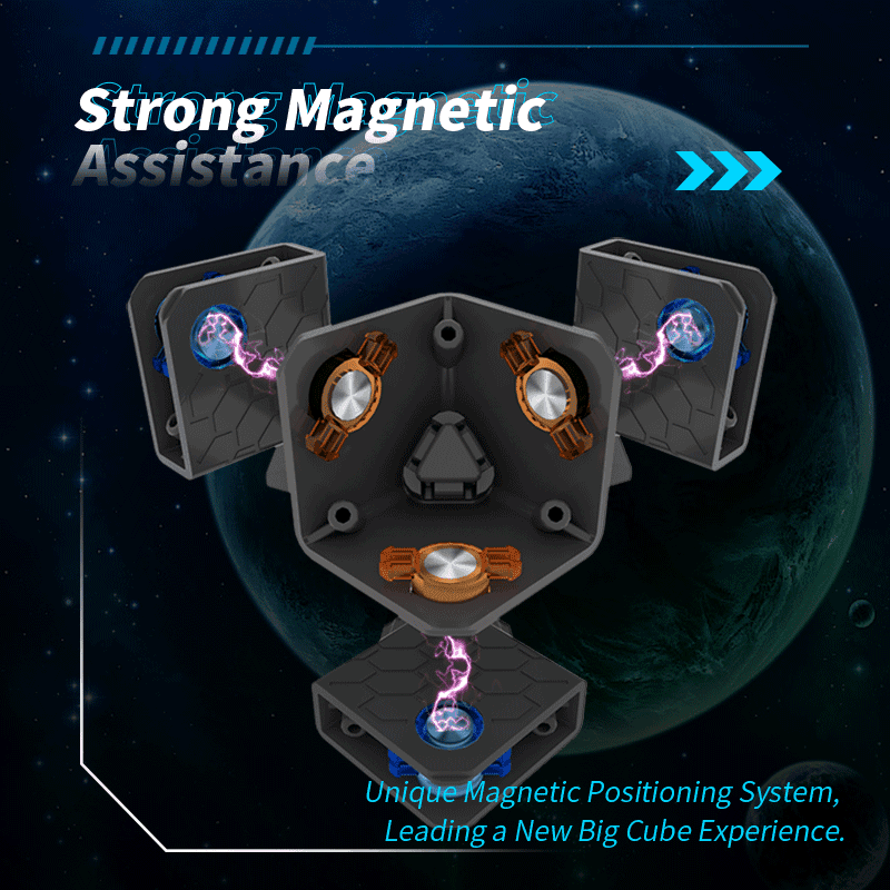 DianSheng Galaxy 14x14 Magnetic - Black Internal image 6