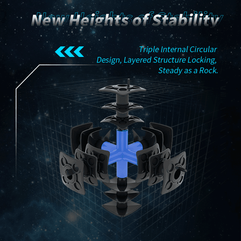 DianSheng Galaxy 14x14 Magnetic - Black Internal image 9