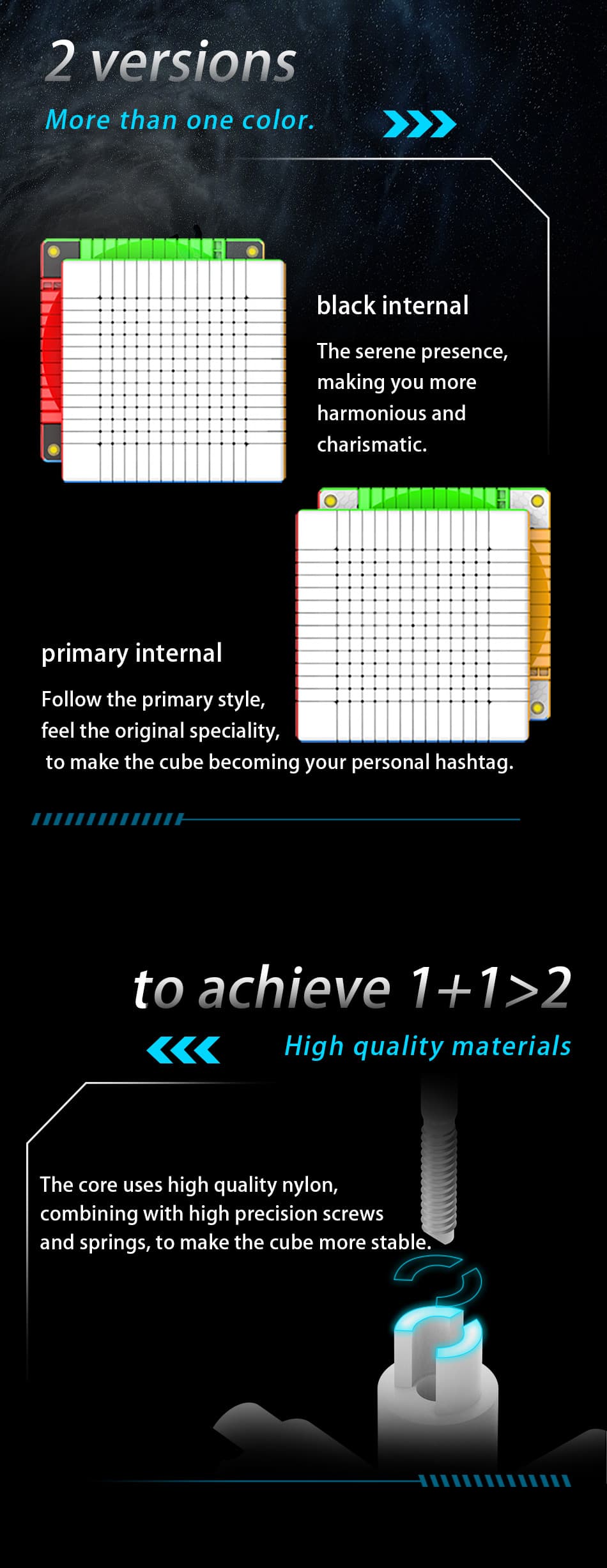 DianSheng Galaxy 14x14 Magnetic - Black Internal image 16