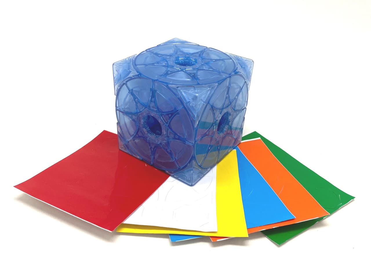 Calvin's Void Multi-Star Wheel Cube DiyKit - Trans.Blue image 3