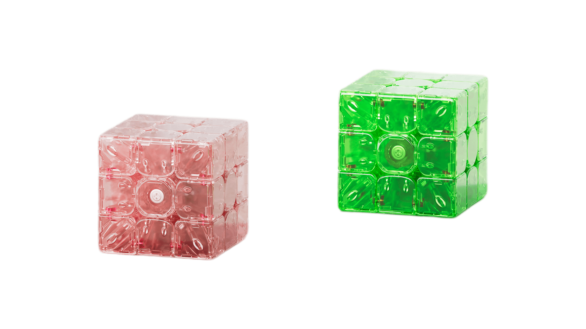 YJ MGC Beta 3x3 Maglev Ball Core UV - Lime image 4