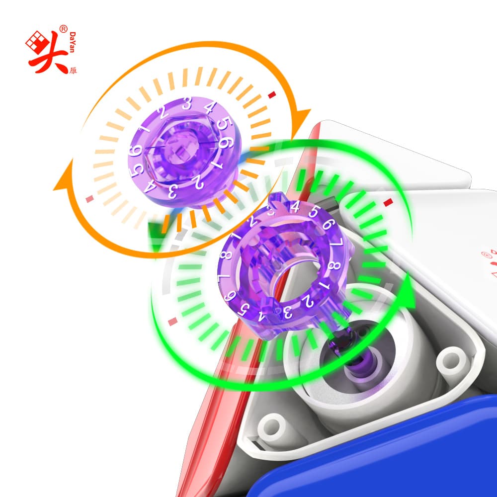 DaYan Skewb V2 Maglev UV - Stickerless image 3