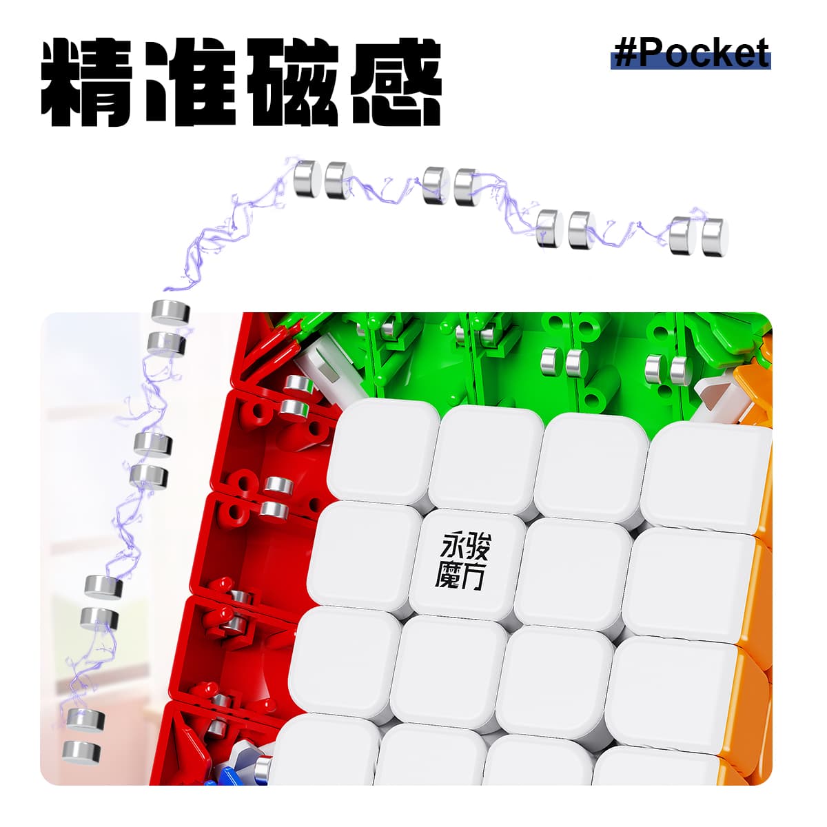 YJ Pocket Cube mini 5x5 (58mm) - Stickerless image 5