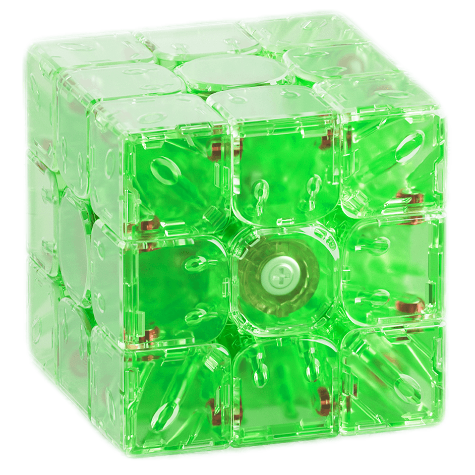 YJ MGC Beta 3x3 Maglev Ball Core UV - Lime image 1