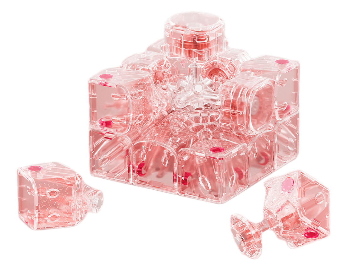 YJ MGC Beta 3x3 Maglev Ball Core UV - Sakura image 3