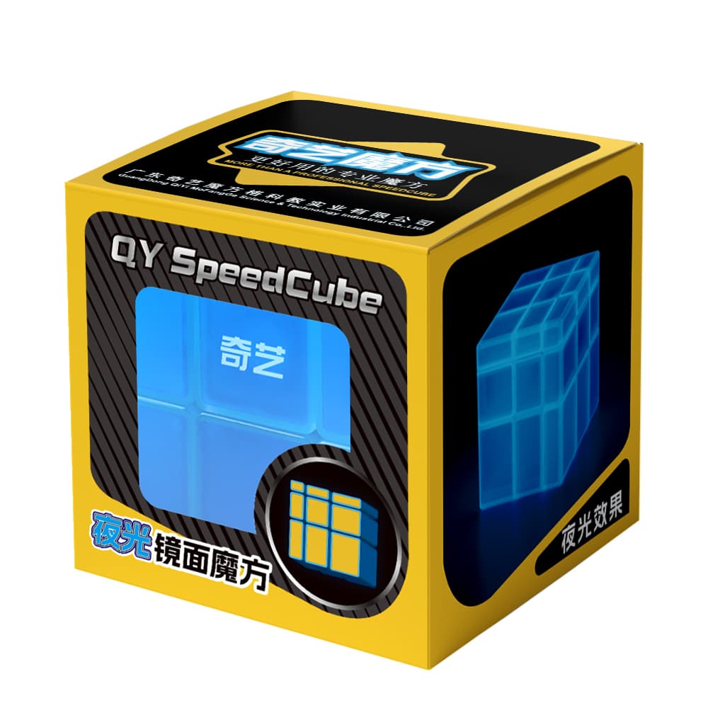 QiYi 3x3 Mirror Cube - Luminous Blue