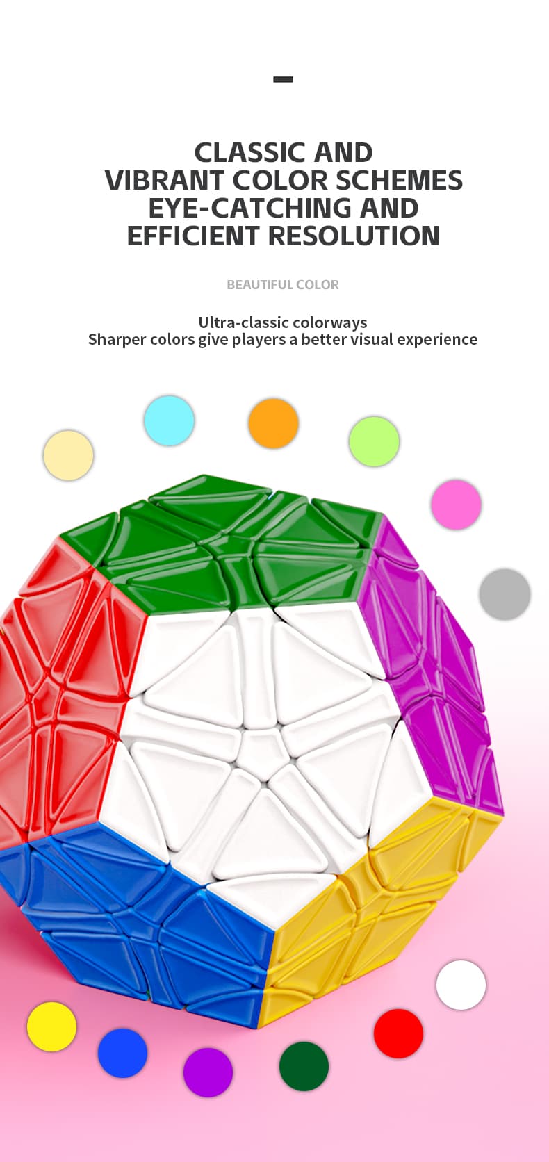 Sengso Helicopter Megaminx - Stickerless image 13