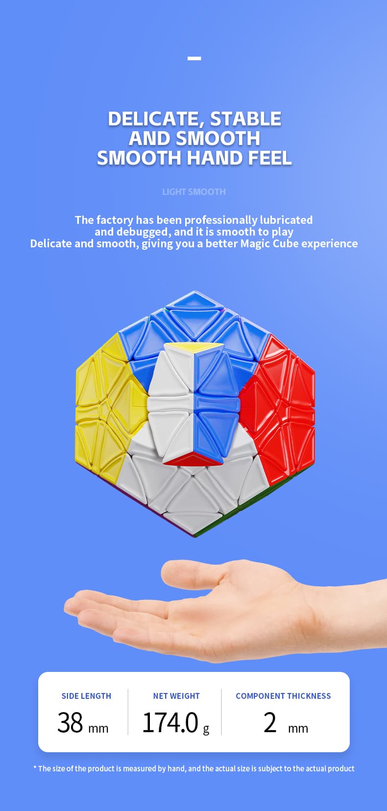 Sengso Helicopter Megaminx - Stickerless image 14