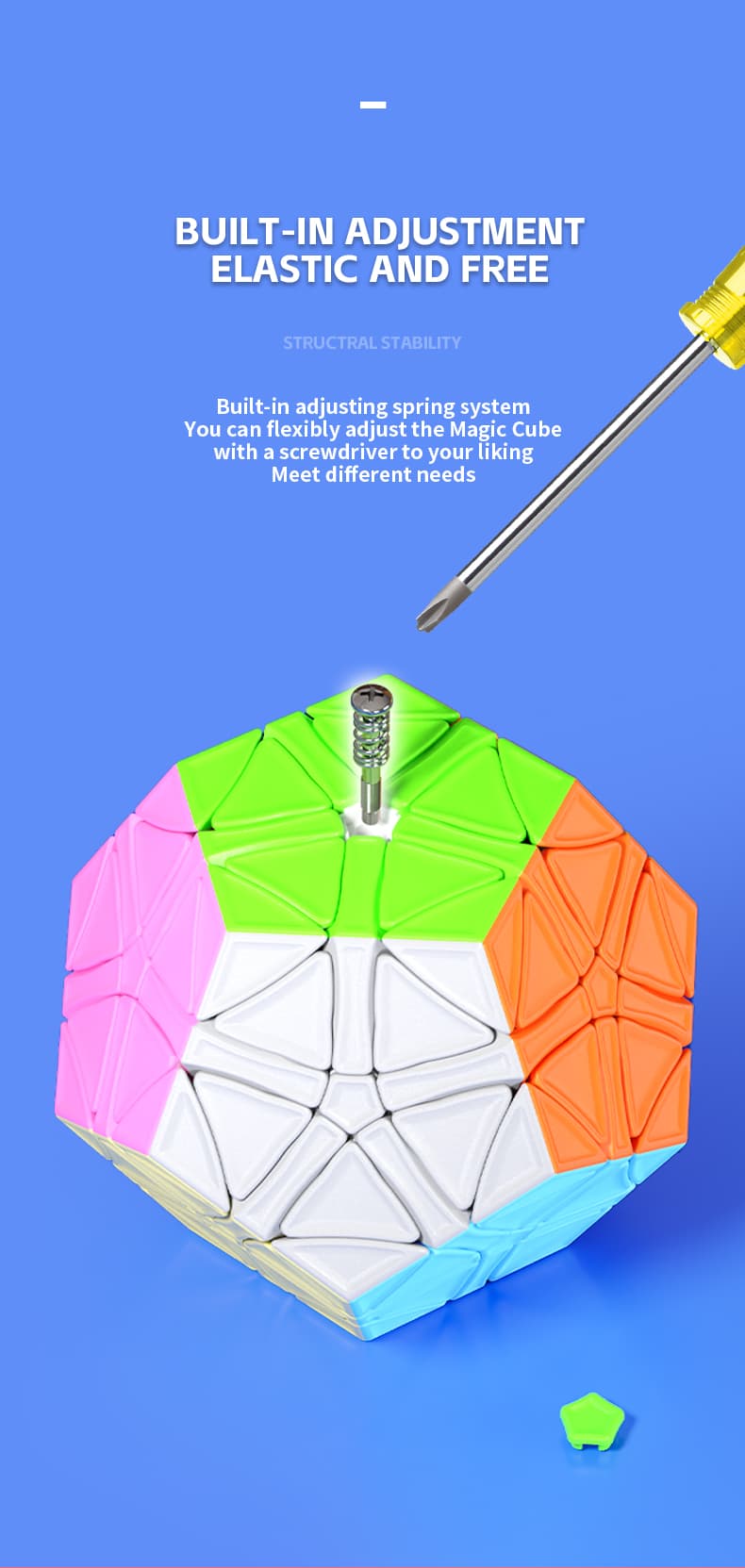 Sengso Helicopter Megaminx - Stickerless image 16