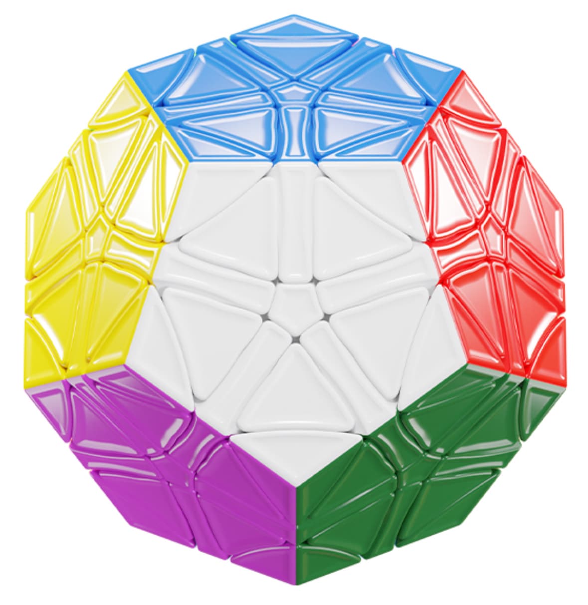 Sengso Helicopter Megaminx - Stickerless image 2