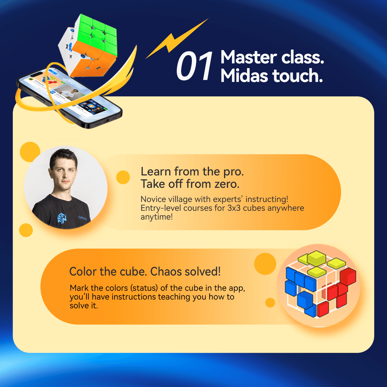 GAN 356 i Carry E Frosted - Stickerless image 13