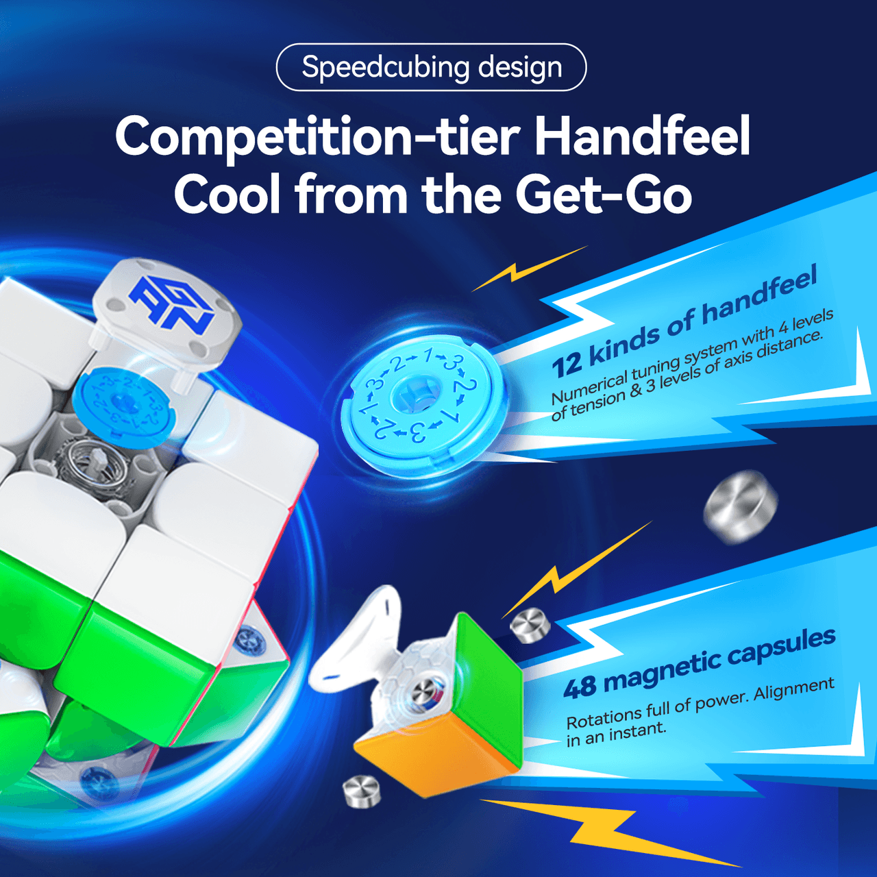 GAN 356 i Carry E Frosted - Stickerless image 17