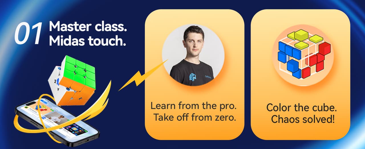 GAN 356 i Carry E Frosted - Stickerless image 24