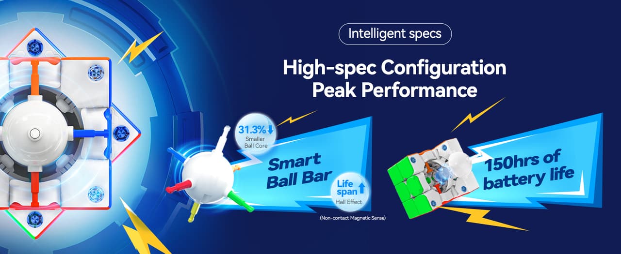 GAN 356 i Carry E Frosted - Stickerless image 25